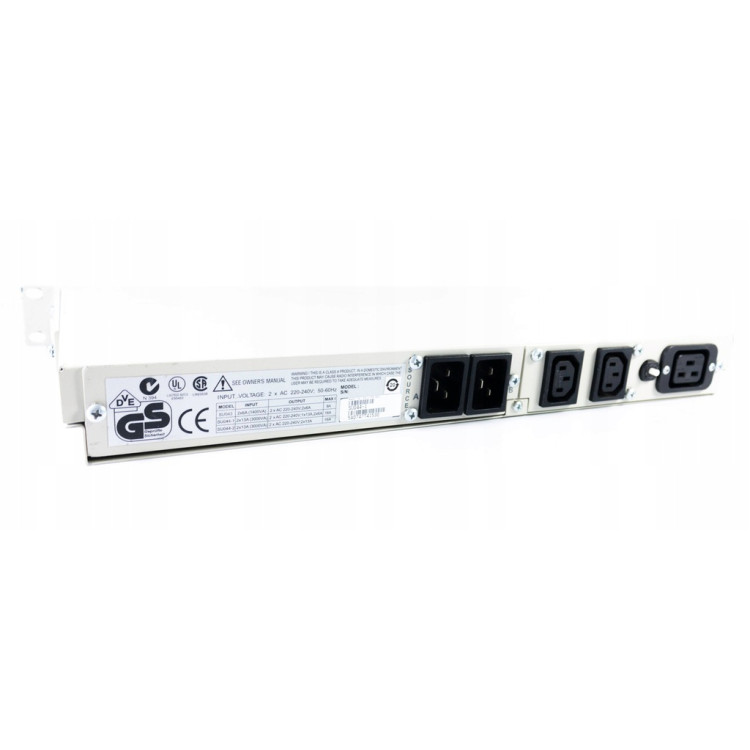Commutateur Redondant APC SU044-1 - 220-240V, 50-60Hz, Entrée 2x13A - Occasion Fonctionnel